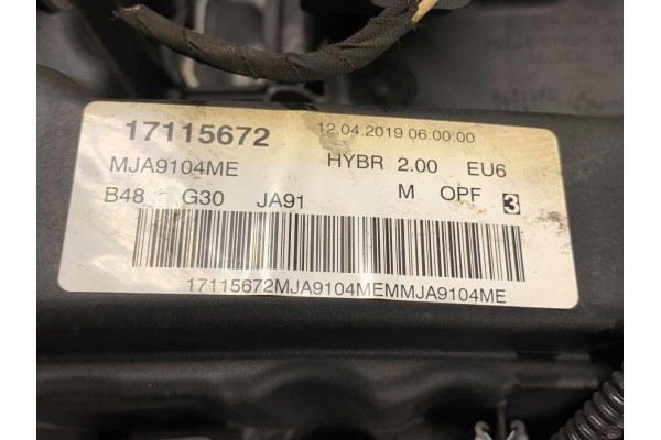 BMW ENGINE 2 0 184KM B48 G30 Version European