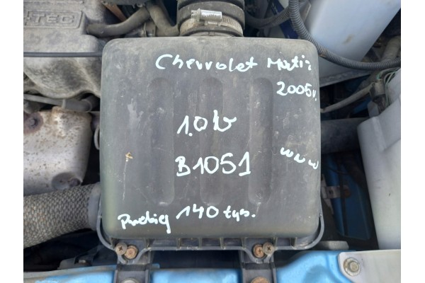 CHEVROLET SPARK MATIZ ENGINE 1 0 8V B10S1 Catalog number of the part B10S1