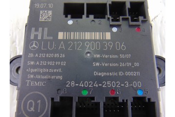 A2129003906 MODULO ELECTRONICO MERCEDES-BENZ CLASE E (BM 212) LIM.