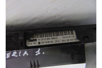 6962589  INTERRUPTOR BMW SERIE 1 BERLINA (E81/E87) 120d 2008 6962589 190294 BMW - 3