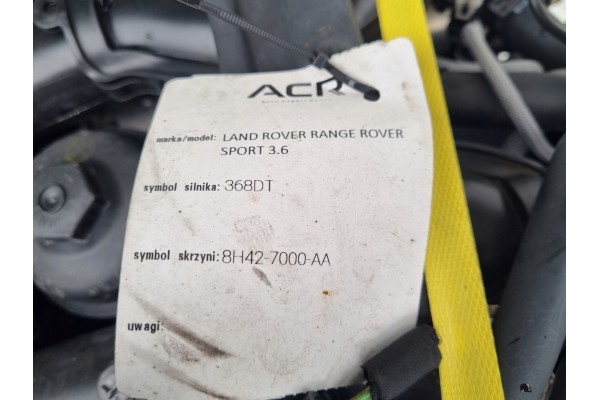 Motor sin accesorios Land Rover Range Rover Vogue III L322 3.6 TDV8 36