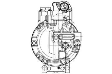 Compressor air conditioning MAHLE ACP 1453 000P Catalog number of the part ACP 1453 000P