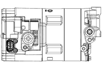 Compressor air conditioning MAHLE ACP 1453 000P Catalog number of substitutes ACAUTO AC 01HA095 Airstal 10 5578 ANDEL ANC1117 BV