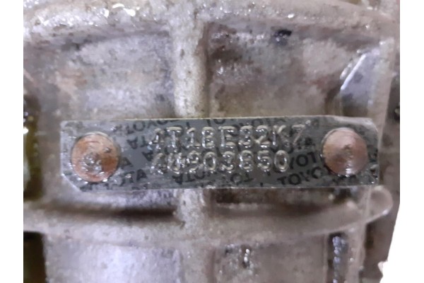 TOYOTA CAMRY 2 4 U241E GEARBOX Catalog number of the part U241E