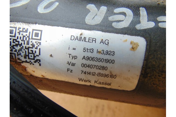 Puente Diferencial Trasero Mercedes Sprinter 906 VW Crafter A906350190