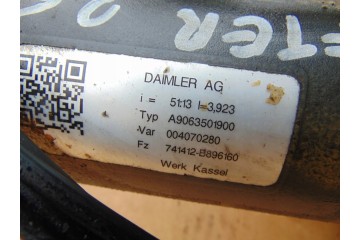 Puente Diferencial Trasero Mercedes Sprinter 906 VW Crafter A906350190