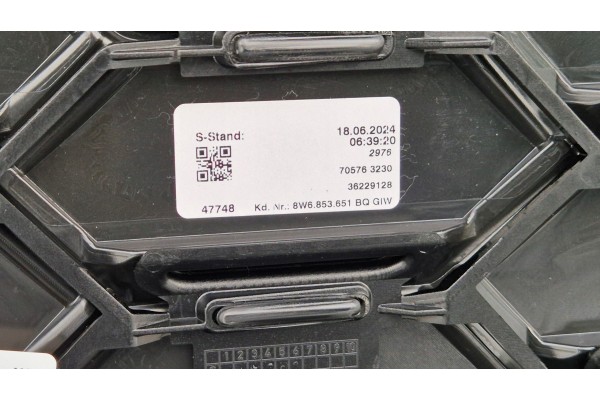 Rejilla del radiador Audi S5 A5 F5 8W6 LIFT 2019- Mate 8W6853651BQ Ori