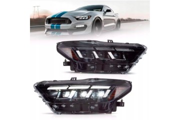 HEADLIGHTS LAMP FORD MUSTANG VLAND EU STYLE S650 2015 2017 HEADLIGHTS