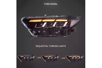 HEADLIGHTS LAMP FORD MUSTANG VLAND EU STYLE S650 2015 2017 HEADLIGHTS Packaging status original