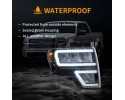 HEADLAMPS VLAND FORD F 150 F150 09 14 Type of low beam headlights LED