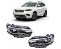 Jeep Cherokee KL 2019 2024 LED Headlight Set Left Right