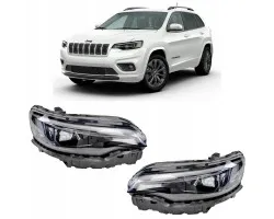 Faros delanteros Jeep Cherokee KL 2019-2024 LED Izquierdo y Derecho