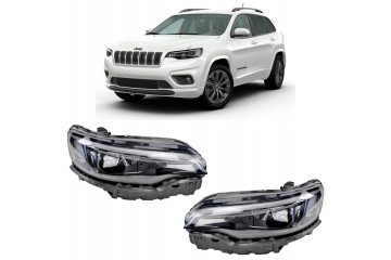 Jeep Cherokee KL 2019 2024 LED Headlight Set Left Right