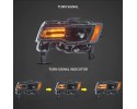 LAMP HEADLIGHTS LED JEEP GRAND CHEROKEE 14 22 VLAND Part manufacturer VLAND
