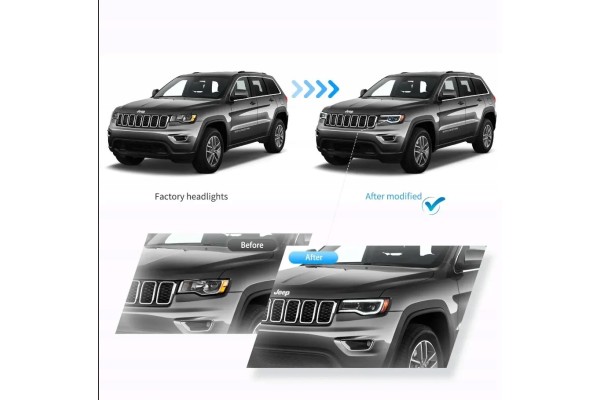 LAMP HEADLIGHTS LED JEEP GRAND CHEROKEE 14 22 VLAND Catalog number of the part YAA DQ 0508 2B32C 3