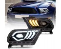 FORD MUSTANG 2010 2014 LAMP FRONT SET VLAND LEFT RIGHT LED