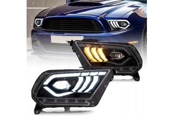 FORD MUSTANG 2010 2014 LAMP FRONT SET VLAND LEFT RIGHT LED