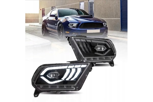 FORD MUSTANG 2010 2014 LAMP FRONT SET VLAND LEFT RIGHT LED Packaging status original