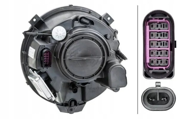 HEADLAMP LAMP LEFT RIGHT BI XENON Packaging status original