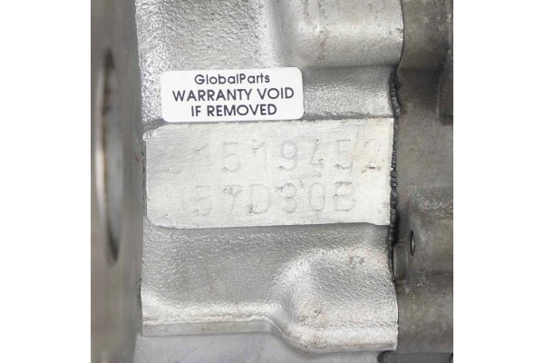 BMW F10 F11 F07 535d F06 F12 640d F01 740d Engine N57D30B N57Z New Timing Engine type diesel