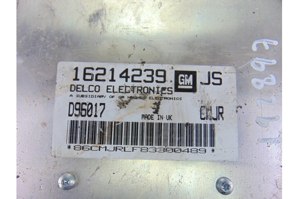 16214239  CENTRALITA MOTOR UCE OPEL TIGRA 1.4 16V 16214239 192897 OPEL - 1