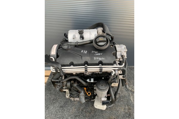 ENGINE WITH PUMP INJECTIONS VW CADDY GOLF V TOURAN 2 0 SDI BDK WARRANTY Catalog number of the part BDK