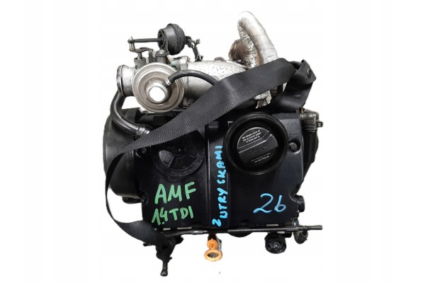 VOLKSWAGEN POLO 9N 2001 2009R ENGINE COMPLETE DIESEL AMF 1 4 TDI