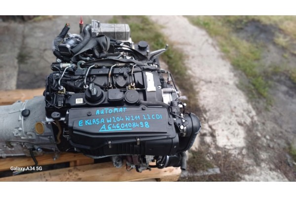 engine automatic complete Mercedes C220 CDI W204 OM646 010