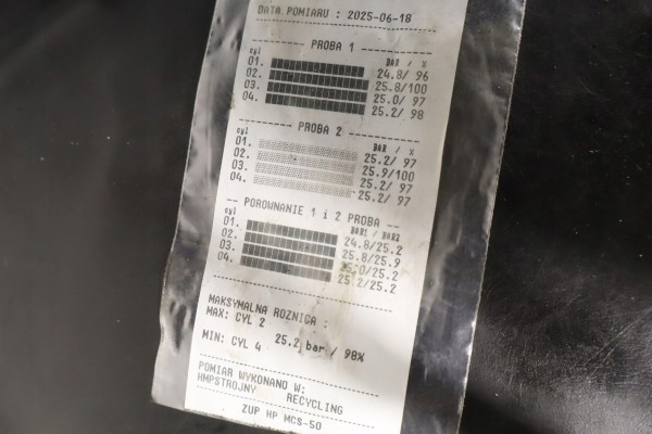 ENGINE FORD FOCUS II MK2 1 8TDCI 115KM KKDA TEST Packaging status replacement