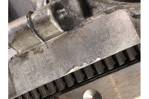 ENGINE PEUGEOT 1 6 114KM 9HD 09 17 3008 Catalog number of substitutes 9HD
