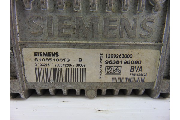 9638196080  CENTRALITA CAMBIO AUTOMATICO CITROEN XSARA BERLINA 1.6 Attraction 9638196080 192910 CITROEN - 2