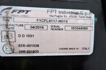 Engine Iveco Daily 3 0 180HP EURO6 Catalog number of the original F1CFL4117 M016