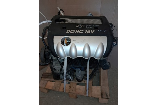 ENGINE 2 4 G4KC COMPLETE HYUNDAI SONATA V SOMETHING IN IT KNOCKS IN THE HEAD FILM