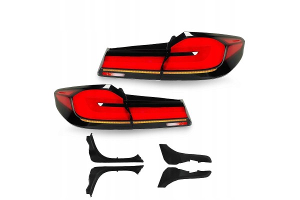 Rear lamps BMW 5 G30 17 20 change LIFT POLIFT Plug Play Sequential Directions