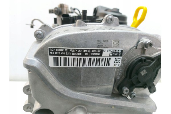 Motor 1.5 TSI DXD para SKODA KAROQ LIFT 57A