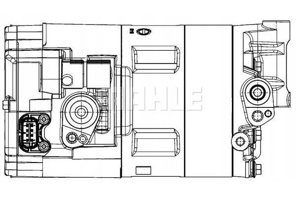 COMPRESSOR AIR CONDITIONING COMPRESSOR ACP 1453 000P Catalog number of the part ACP 1453 000P