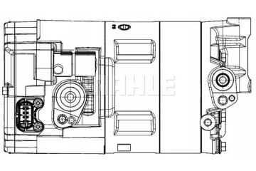 COMPRESSOR AIR CONDITIONING COMPRESSOR ACP 1453 000P Catalog number of the part ACP 1453 000P