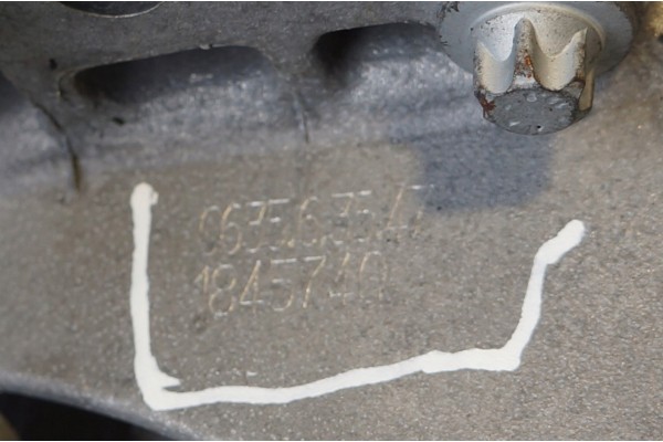 GEARBOX ALPHA MITO FIAT TIPO BRAVO 1 4T C63563547 Catalog number of the part C63563547