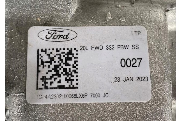 CHEST 8F35 Ford 2WD NEW Car type passenger cars