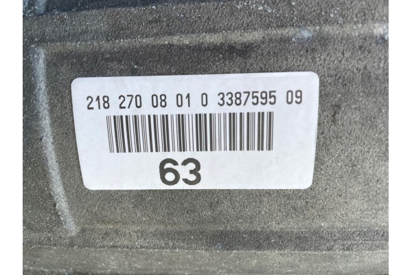 TRANSMISSION 722909 MERCEDES W212 W218 4 7 V8 41000 km Catalog number of the part 722909