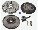 COUPLING WITH A TWO MASS WHEEL WITH A 2290 601 163 BED