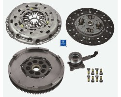 COUPLING WITH A TWO MASS WHEEL WITH A 2290 601 163 BED