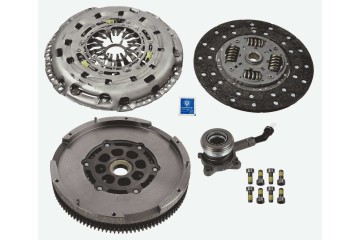 COUPLING WITH A TWO MASS WHEEL WITH A 2290 601 163 BED