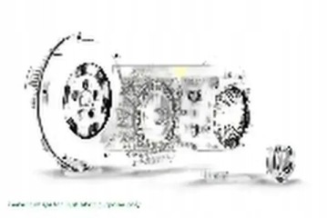 CLUTCH SET 600 0040 00 LUK AUDI VW