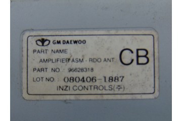 96628318 ANTENA CHEVROLET CAPTIVA 2.0 VCDI LT 2008 96628318 201900 CHEVROLET - 2