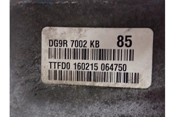 TRANSMISSION DG9R 7002 KB FORD MONDEO V MK5 1 6 TDCi 115KM 15R FV Catalog number of the original WERSJA EUROPEJSKA EUROPA EU 1 6