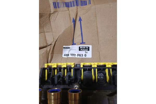 Brake modulator WABCO 4801020630 FEBER KOGEL KRONE SCHMITZ WIELTON Quality of parts according to GVO Q original with factory log