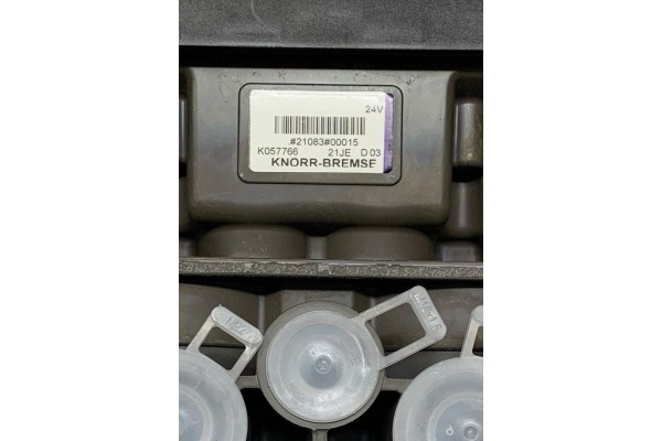PRESSURE MODULATOR EBS 24V 2 CHANNEL NEW EBS 7 FITS TO SCANIA Catalog number of substitutes 81523016209 81523016212 Volvo 207076