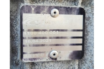 COMPRESSOR TWO CYLINDER AIR COMPRESSOR MERCEDES ACTROS MP4 VADEN Catalog number of the part 1100 400 001