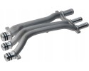 Triple aluminum hose for the Porsche Cayenne 955 cooling system Catalog number of the part 94810605906